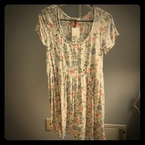 Floral tee dress